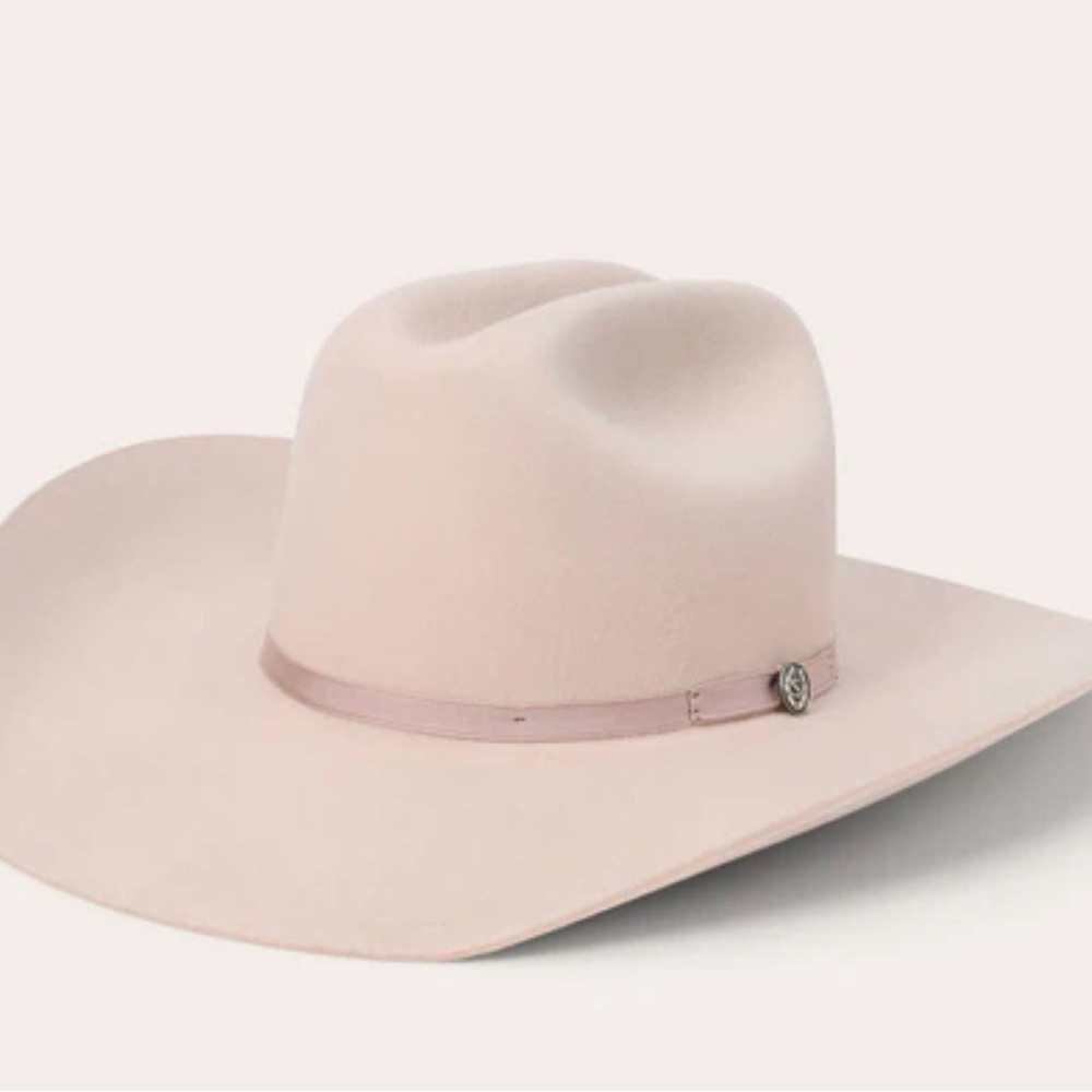 Stetson Pismo Cowboy Hat - Powder Pink *NEW IN BOX, NEVER WORN* - Picture 2 of 4